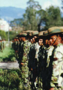 Смотр непальской армии